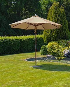 Emerald 3M Dia Parasol | FSC® Certified-Garden Furniture Centre-48Hour Dispatch,LowRange,Commercial Parasols,Parasols,FSC®,Stand Alone Parasols Parasols,Stand Alone Parasols,Round-{collection_title}
