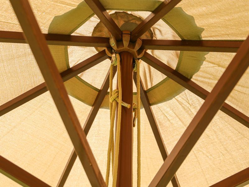 Emerald 3M Dia Parasol | FSC® Certified-Garden Furniture Centre-48Hour Dispatch,LowRange,Commercial Parasols,Parasols,FSC®,Stand Alone Parasols Parasols,Stand Alone Parasols,Round-{collection_title}