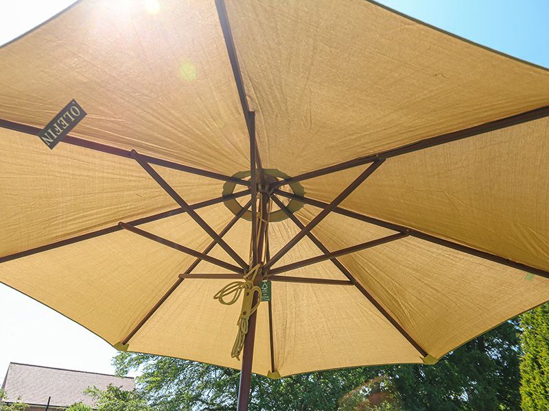 Emerald 3M Dia Parasol | FSC® Certified-Garden Furniture Centre-48Hour Dispatch,LowRange,Commercial Parasols,Parasols,FSC®,Stand Alone Parasols Parasols,Stand Alone Parasols,Round-{collection_title}