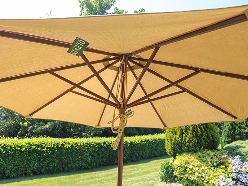 Emerald 3M Dia Parasol | FSC® Certified-Garden Furniture Centre-48Hour Dispatch,LowRange,Commercial Parasols,Parasols,FSC®,Stand Alone Parasols Parasols,Stand Alone Parasols,Round-{collection_title}