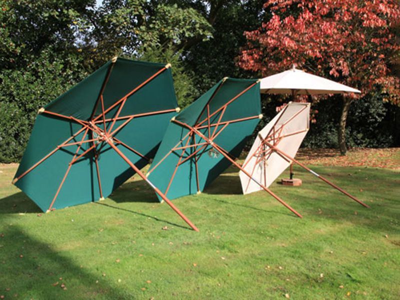 Emerald 2.7M Dia Parasol | FSC® Certified-Garden Furniture Centre-48Hour Dispatch,LowRange,Commercial Parasols,Round,Parasols,FSC®,Stand Alone Parasols Parasols,Stand Alone Parasols-{collection_title}
