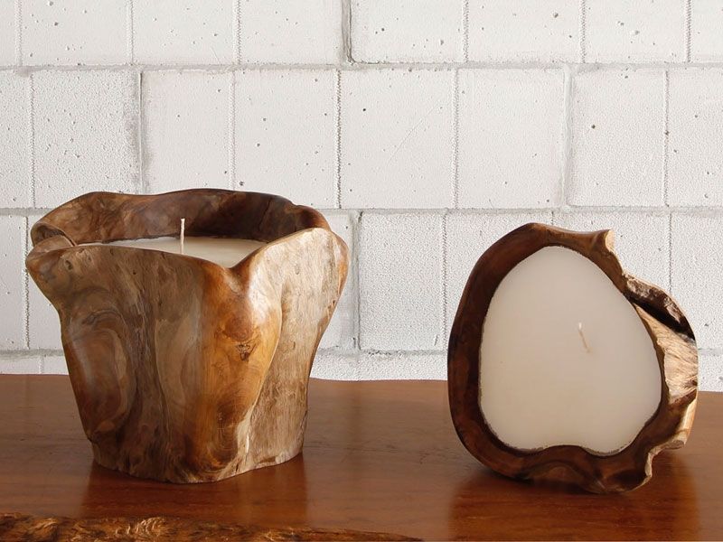 Root Candle Holder
