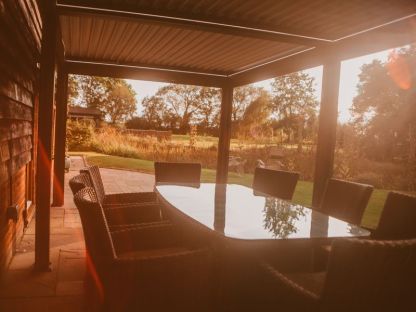 Eclipse 6 X 3m LED Motorised Pergola | Free Standing