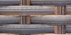 Prussian Bronze Rattan Weave