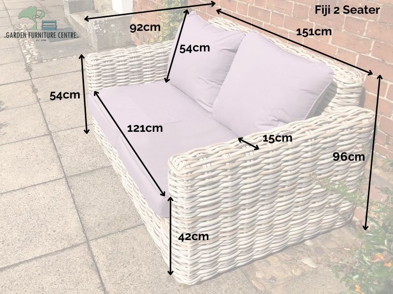 Fiji 2 Seater Sofa – Garden Furniture Centre