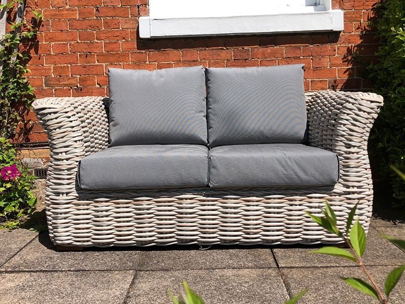 Fiji Wave 2 Seater Sofa-Garden Furniture Centre-HighRange,Outdoor Lounging,Outdoor Furniture,Rattan Furniture,Fiji Range,Fiji Wave,Rattan,Rattan Sofas,Fiji-{collection_title}