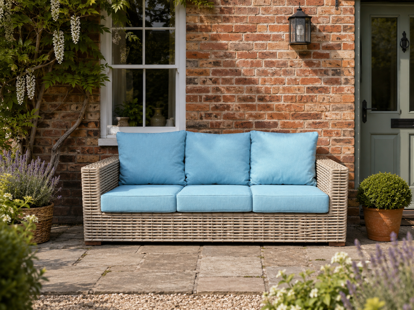 Fiji Pipe 3 Seater Sofa
