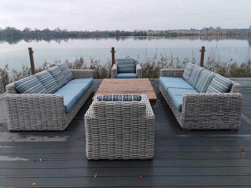 Fiji Extra Large Double Sofa Suite-Garden Furniture Centre-HighRange,Outdoor Lounging,Outdoor Furniture,Rattan Furniture,Fiji Range,Lounge Suites & Sets-{collection_title}