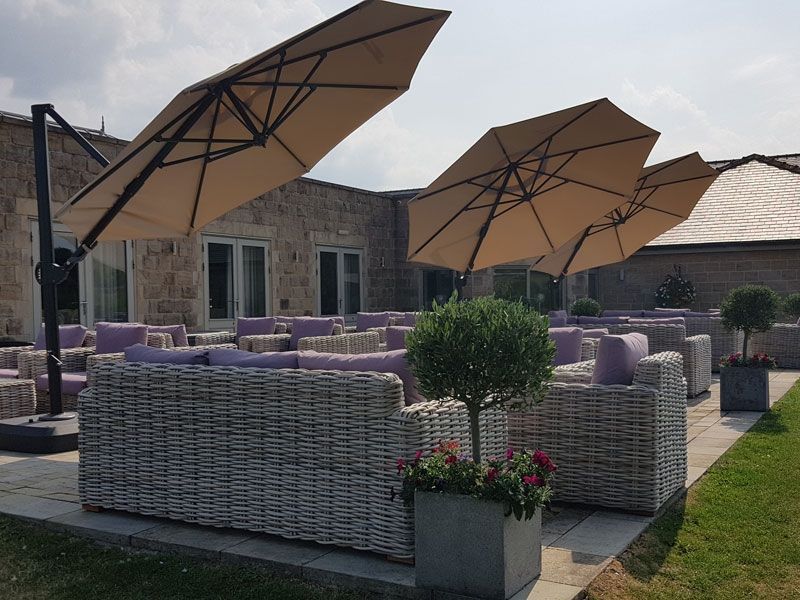 Cantilever Parasol - Roma 3.5m Diameter -Garden Furniture Centre-MidInstock,instock,MidRange,Round,Parasols,Cantilever Parasols Parasols,Roma Parasol Range,Cantilever Parasols,Sale-{collection_title}