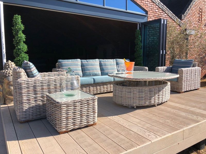 Fiji Extra Large Double Sofa Suite-Garden Furniture Centre-HighRange,Outdoor Lounging,Outdoor Furniture,Rattan Furniture,Fiji Range,Lounge Suites & Sets-{collection_title}