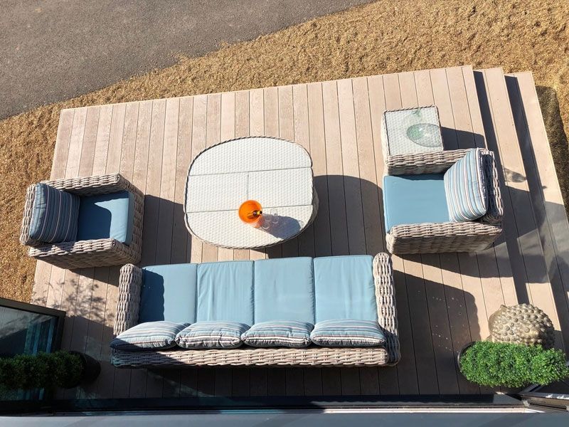 Fiji Extra Large Double Sofa Suite-Garden Furniture Centre-HighRange,Outdoor Lounging,Outdoor Furniture,Rattan Furniture,Fiji Range,Lounge Suites & Sets-{collection_title}