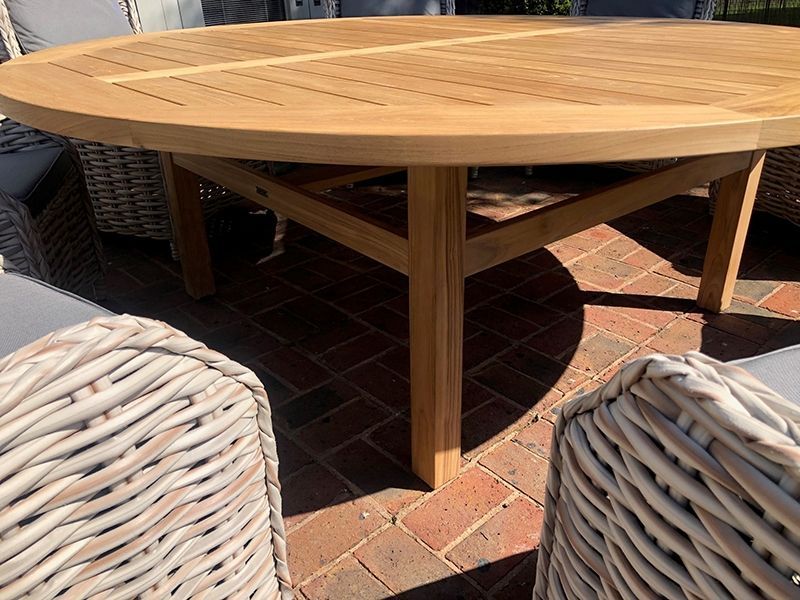 Fiji 8 Chair Dining Set | With Malvern 2.1M FSC® Certified Table