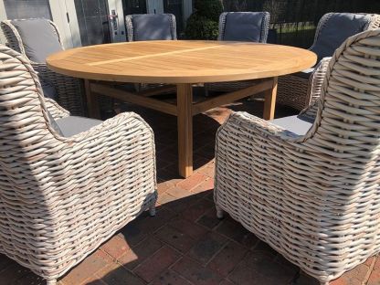 Fiji 8 Chair Dining Set | With Malvern 2.1M FSC® Certified Table