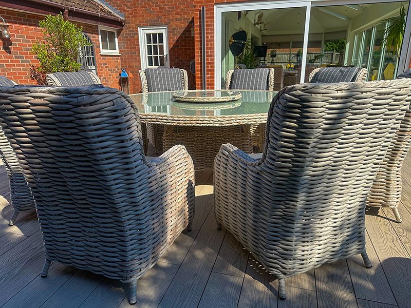 Fiji 8 Chair Dining Set