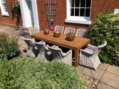 Fiji 8 Chair Rectangular Dining Set