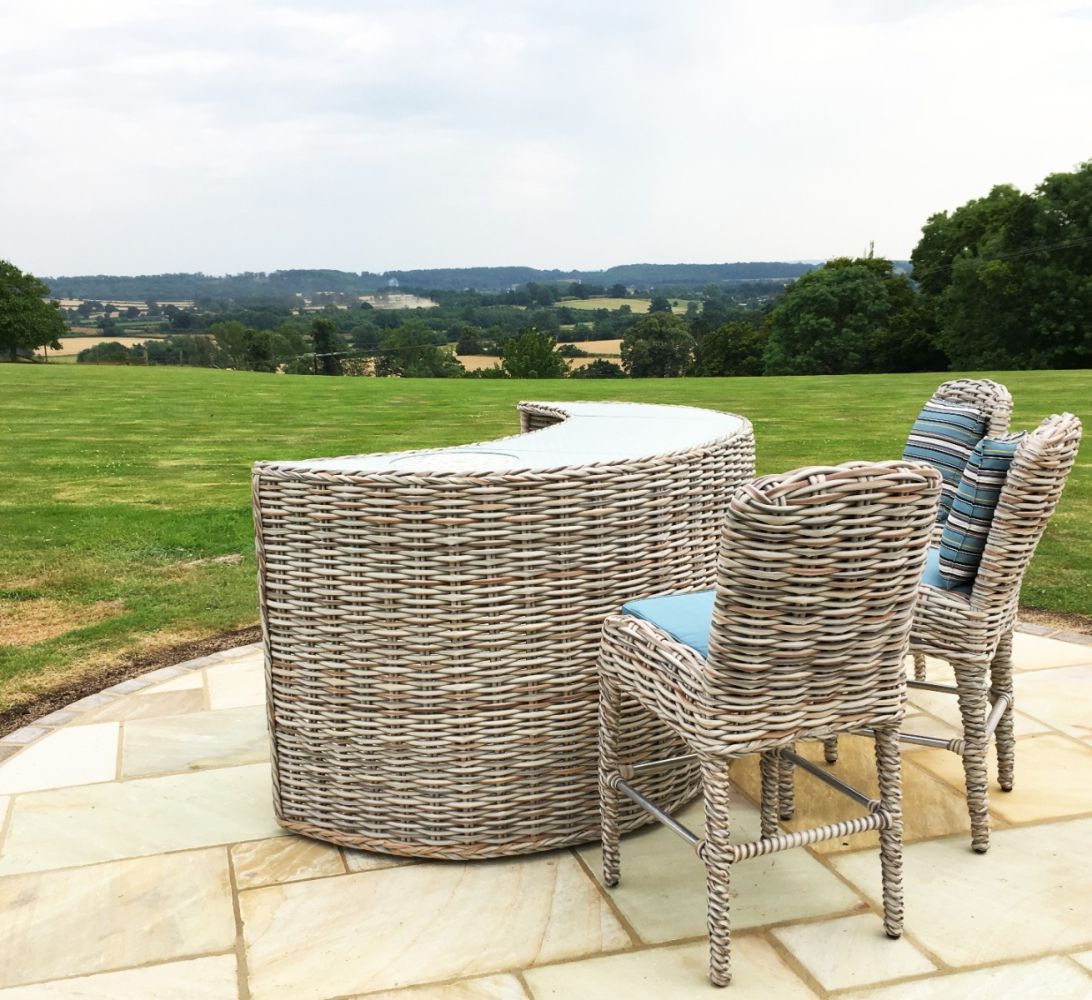 Fiji Curved Bar -Garden Furniture Centre-HighRange,Rattan,Outdoor Dining,Outdoor Furniture,Rattan Furniture,Bars & Bar Sets,Fiji Range-{collection_title}