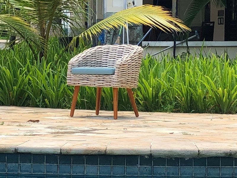 Fiji Bistro Chair-Garden Furniture Centre-MidInstock,instock,MidRange,Outdoor Furniture,Rattan Furniture,Fiji Range,Balcony & Duo Sets,Rattan,Rattan Chairs,Fiji-{collection_title}