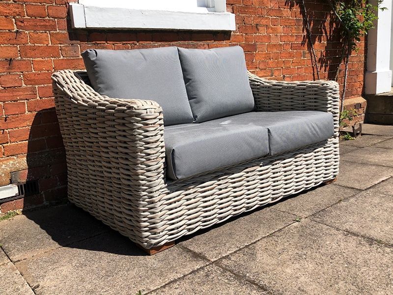 Fiji Wave 2 Seater Sofa Suite-Garden Furniture Centre-HighRange,Outdoor Lounging,Outdoor Furniture,Rattan Furniture,Fiji Range,Lounge Suites & Sets,Fiji Wave-{collection_title}