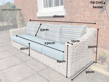 Fiji Chill 4 Seater Sofa | Fiji Chill Range
