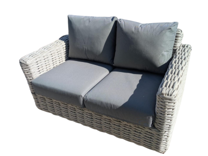 Fiji 2 Seater Sofa Bianco | Limited Edition-Garden Furniture Centre-Outdoor Furniture,Fiji,Sofa,Rattan Sofas,Outdoor Sale,Sale-{collection_title}