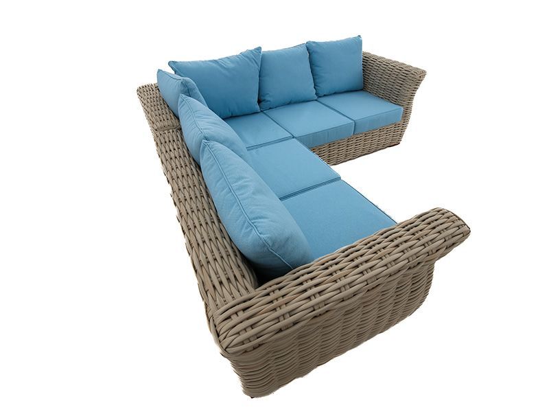 Fiji Wave Corner Sofa Set-Garden Furniture Centre-HighRange,Outdoor Lounging,Rattan,Outdoor Furniture,Rattan Furniture,Fiji Range,Corner Lounge Units,Rattan Sets,Rattan Sofas,Fiji,Fiji Wave-{collection_title}