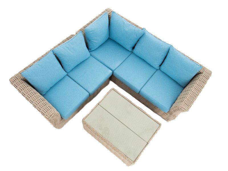 Fiji Wave Corner Sofa Set-Garden Furniture Centre-HighRange,Outdoor Lounging,Rattan,Outdoor Furniture,Rattan Furniture,Fiji Range,Corner Lounge Units,Rattan Sets,Rattan Sofas,Fiji,Fiji Wave-{collection_title}