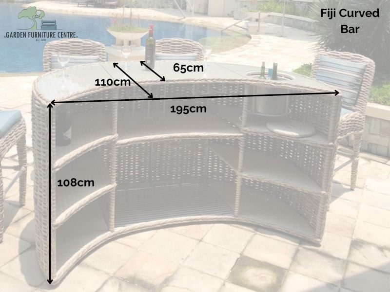 Fiji Curved Bar -Garden Furniture Centre-HighRange,Rattan,Outdoor Dining,Outdoor Furniture,Rattan Furniture,Bars & Bar Sets,Fiji Range-{collection_title}