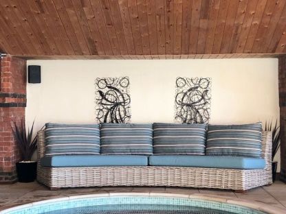Armless Fiji Curved Sofa 