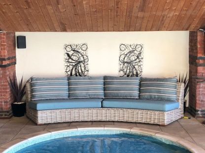Armless Fiji Curved Sofa 