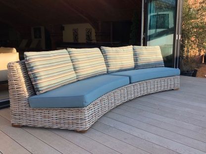 Armless Fiji Curved Sofa 