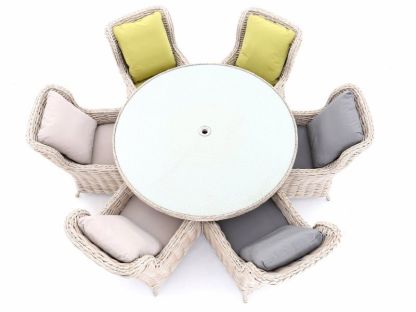 Fiji 8 Chair Dining Set