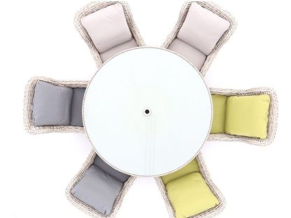 Fiji 8 Chair Dining Set
