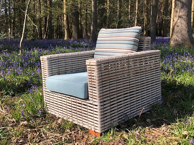 Fiji Pipe Armchair -Garden Furniture Centre-MidInstock,instock,MidRange,Outdoor Lounging,Outdoor Furniture,Rattan Furniture,Fiji Range,Fiji Pipe-{collection_title}