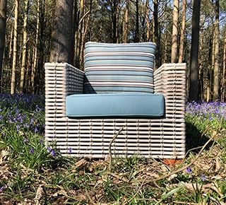 Fiji Pipe Armchair 
