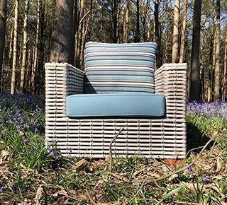 Fiji Pipe Armchair 
