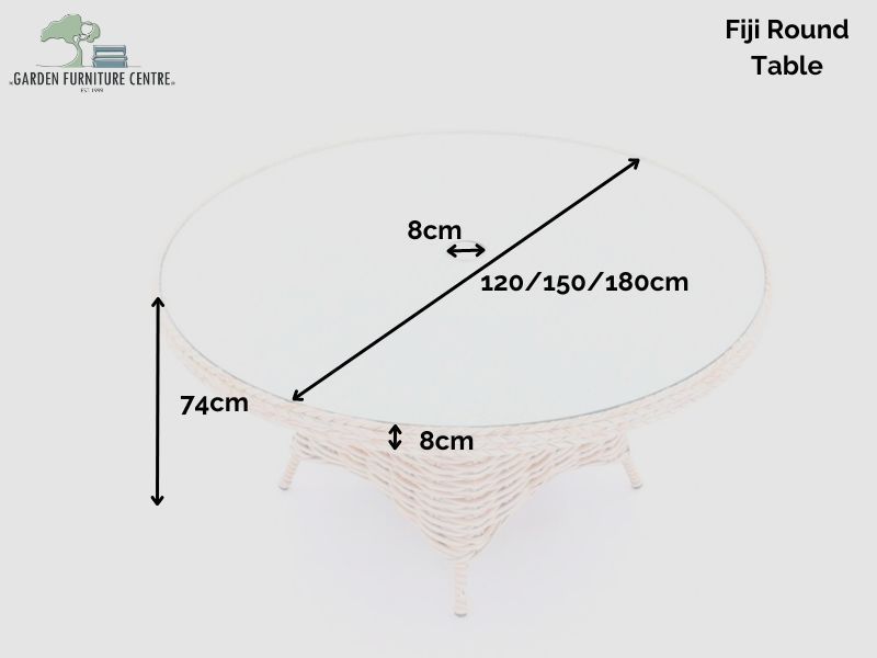 Fiji Dining Table | Fiji Range-Garden Furniture Centre-MidInstock,instock,HighRange,MidRange,Rattan,Dining Table,Tables,Outdoor Furniture,Rattan Furniture,Fiji Range,Outdoor Dining-{collection_title}