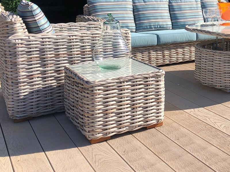 Fiji Side Table-Garden Furniture Centre-LowRange,Side Table,Indoor Dining,Rattan,Outdoor Furniture,Rattan Furniture,Fiji Range,Tables,Fiji,Rattan Tables-{collection_title}
