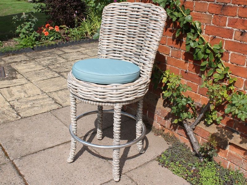 Fiji Swivel Bar Chair-Garden Furniture Centre-MidInstock,instock,MidRange,Outdoor Dining,Outdoor Furniture,Rattan Furniture,Bars & Bar Sets,Fiji Range,Rattan,Rattan Chairs,Fiji-{collection_title}