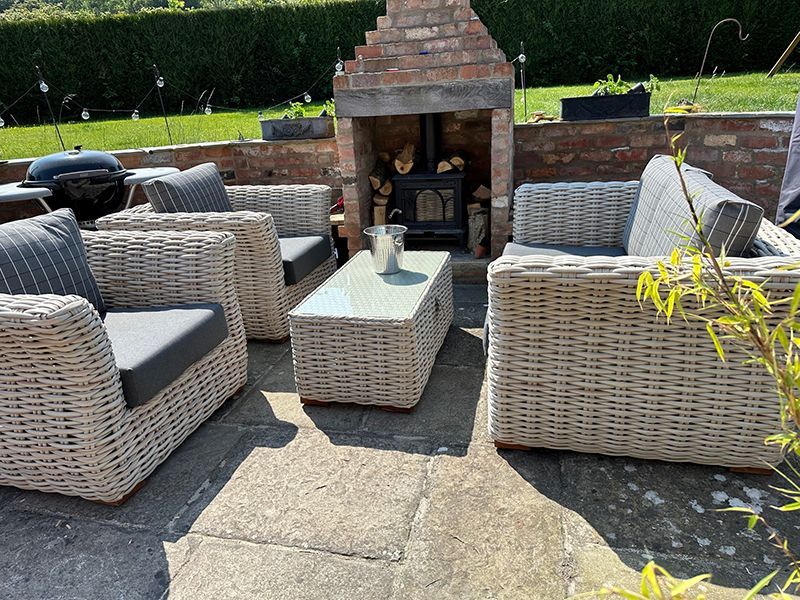 Fiji Wave 2 Seater Sofa Suite-Garden Furniture Centre-HighRange,Outdoor Lounging,Outdoor Furniture,Rattan Furniture,Fiji Range,Lounge Suites & Sets,Fiji Wave-{collection_title}