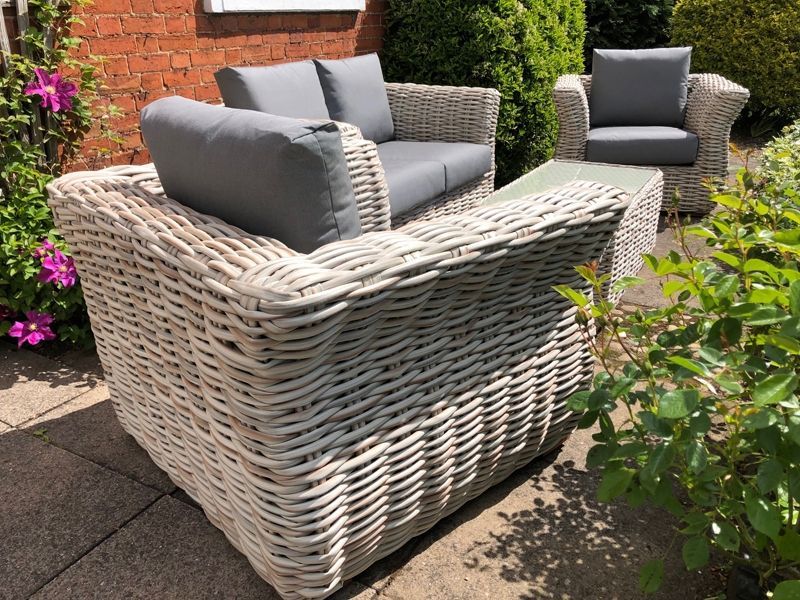 Fiji Wave 2 Seater Sofa Suite-Garden Furniture Centre-HighRange,Outdoor Lounging,Outdoor Furniture,Rattan Furniture,Fiji Range,Lounge Suites & Sets,Fiji Wave-{collection_title}