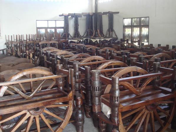 Wheel Benches ready to go