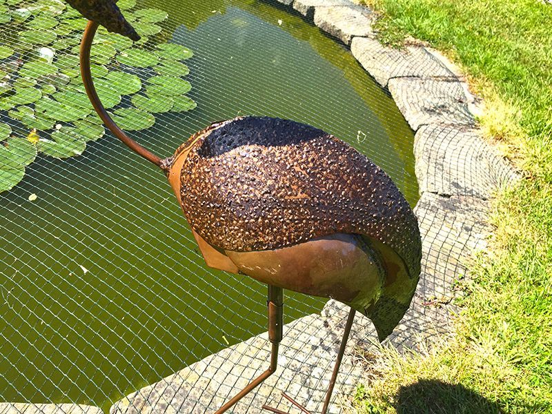 Flamingo Head Twist-Garden Furniture Centre-48Hour Dispatch,LowRange,Under 100,Ornaments,Ranges,Animal Garden Ornaments,Think Outside Range,Metal Garden Ornaments,Think Outside Range Ranges,Gifts,Ornaments Accessories,Accessories-{collection_title}