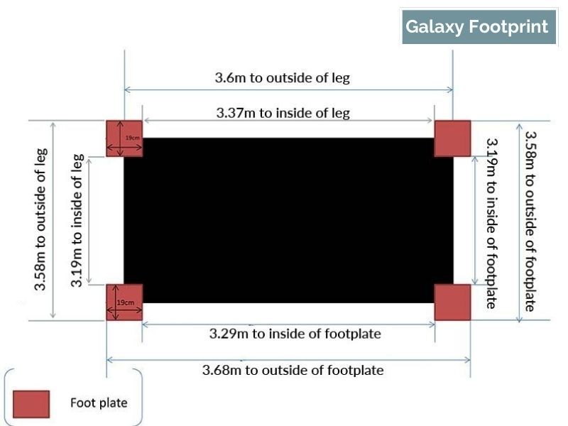 Galaxy Gazebo | 3.5 X 3.6M | BLACK FRIDAY MONTH