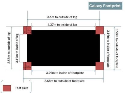 Galaxy Gazebo | 3.5 X 3.6M | BLACK FRIDAY MONTH