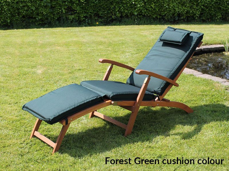 Vintage Steamer Lounger Chair 