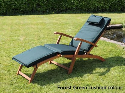 Vintage Steamer Lounger Chair 
