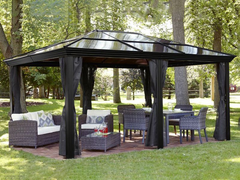 Replacement Roof Panels | Four Seasons Sedona Gazebo 3.65 x 4.86m 