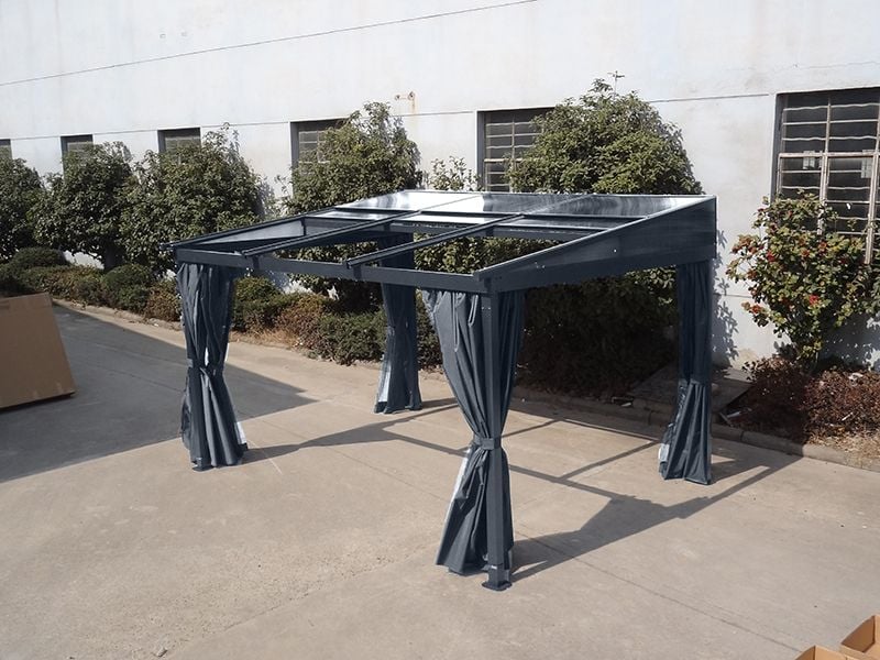 Four Seasons Wall Mounted Gazebo 3m x 3.65m | BLACK FRIDAY MONTH