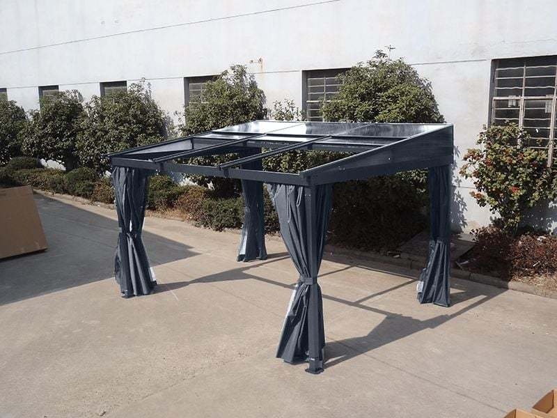 Four Seasons Wall Mounted Gazebo 3m x 3.65m | BLACK FRIDAY MONTH