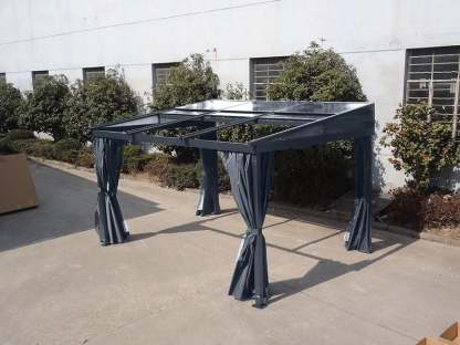 Four Seasons Wall Mounted Gazebo 3m x 3.65m | BLACK FRIDAY MONTH
